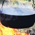 water-over-campfire